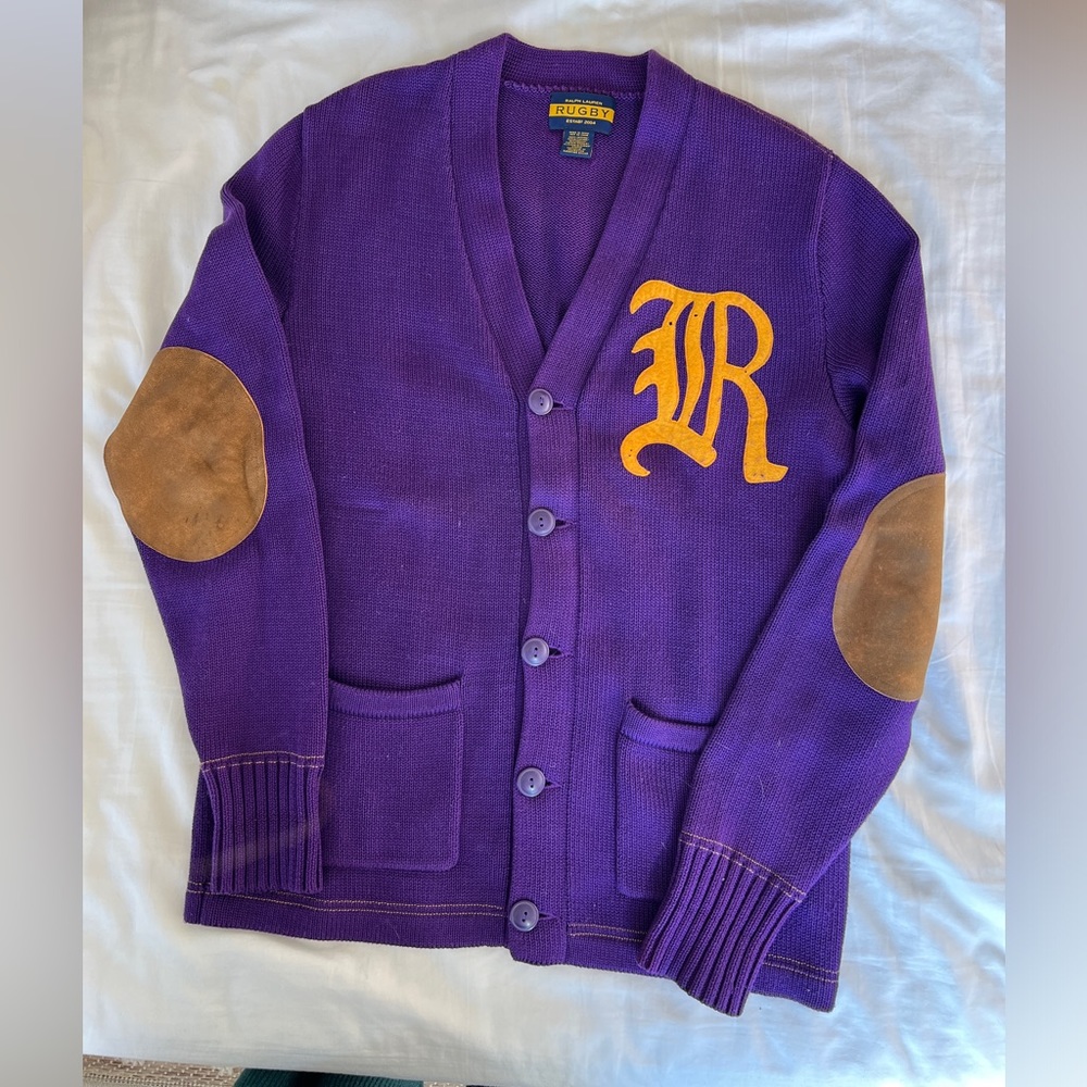 Vintage Rugby Cardigan